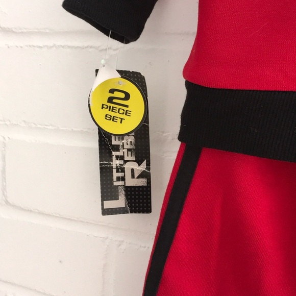 New with tags. Little Rebel Warm Winter Two Piece Jogger Outfit Size 18 Months - Picture 6 of 10